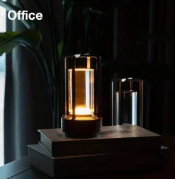 Bright Accents Beleuchtung-Kompakte LED Camping Tischlampe - Tragbares Außenlicht