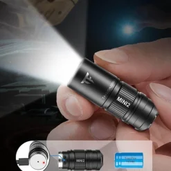 Gear Up u0026 Go Camping-Werkzeuge|Outdoor-Gadgets-Kompakte wiederaufladbare LED-Taschenlampe – superhelle Taschenlampe