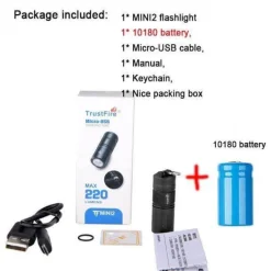 Gear Up u0026 Go Camping-Werkzeuge|Outdoor-Gadgets-Kompakte wiederaufladbare LED-Taschenlampe – superhelle Taschenlampe