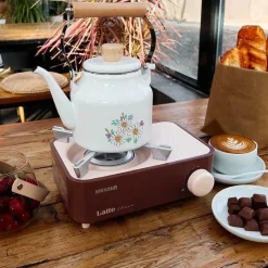 The Decor Haven Camping-Werkzeuge|Camping Im Freien-Kompakter Campingkocher mit einem Brenner – Tragbares Kochzubehör für den Außenbereich