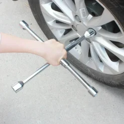 Wild u0026 Free Gear Autozubehör|Automobilindustrie-Kompakter Reifenschlüssel - Quick Turn Auto Tool
