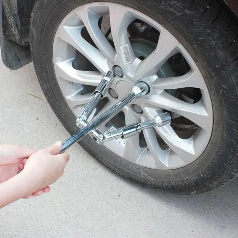 Wild u0026 Free Gear Autozubehör|Automobilindustrie-Kompakter Reifenschlüssel - Quick Turn Auto Tool