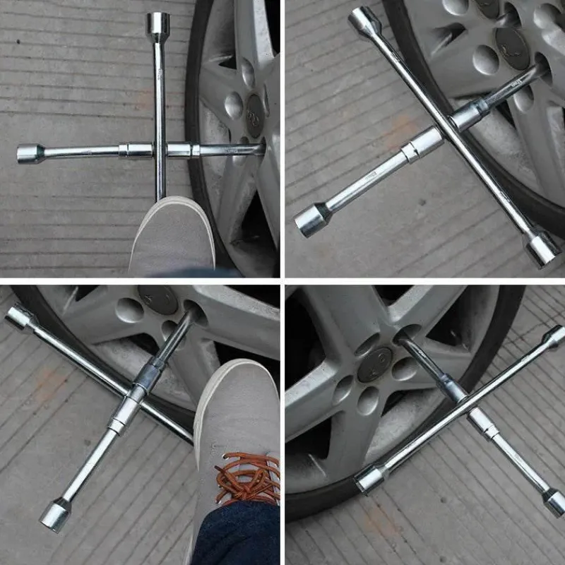 Wild u0026 Free Gear Autozubehör|Automobilindustrie-Kompakter Reifenschlüssel - Quick Turn Auto Tool