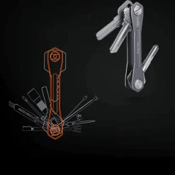 Comfort u0026 Style Gadgets Für Zuhause-Kompakter Schlüsselanhänger-Organizer – Intelligentes Schlüsselhalter-Zubehör