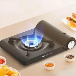 The Culinary Kit Camping-Werkzeuge|Camping Im Freien-Kompakter tragbarer Gaskocher – Leichte Camping-Kochausrüstung