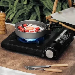 The Culinary Kit Camping-Werkzeuge|Camping Im Freien-Kompakter tragbarer Gaskocher – Leichte Camping-Kochausrüstung