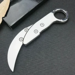 Cozy Living Camping-Werkzeuge|Camping Im Freien-Kompaktes, klappbares Karambitmesser – Taktisches Klauenwerkzeug