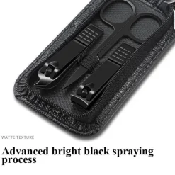 PureGlow Männerpflege|Frauenpflege-Kompaktes tragbares Maniküre-Set – Reise-Nagelpflegeset