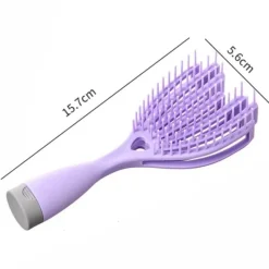 PureGlow Männerpflege|Frauenpflege-Kopfhautmassagebürste – Soft Touch Haarpflegetool