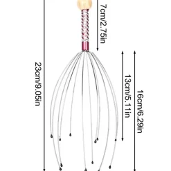 Tranquil Touch Massageprodukte|Gesundheits-Gadgets-Kopfhautmassagegerät – Kopfmassagegerät zur Stresslinderung