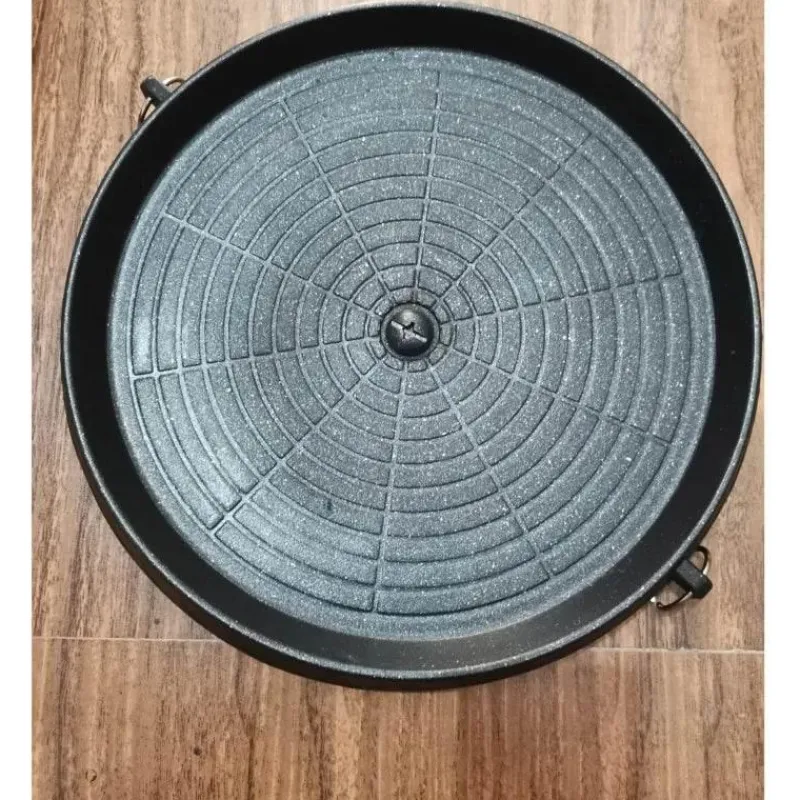 Elegance at the Table Küche & Esszimmer-Koreanische Grillpfanne – Antihaftbeschichtetes, rauchfreies Grilltablett für den Innen- und Außenbereich