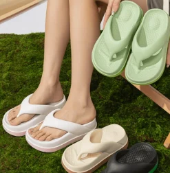 Damen Wilderness Haven Damenschuhe|Outdoor-Artikel-Koreanische Sommerhausschuhe mit dicker Sohle – bequemes Freizeitschuhwerk