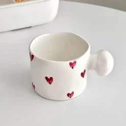 Tom Küche & Esszimmer-Koreanisches Keramik-Kaffeetassen-Set - Kreative Tee-Milch-Tassen Großhandel Geburtstagsgeschenk