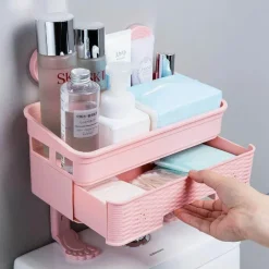 The Blissful Bath Badezimmer-Kosmetik-Aufbewahrungsregal - Mehrschichtiger Badezimmer-Organizer