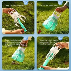 Furendo Haustierzubehör|Reinigungswerkzeuge Für Haustiere-Kotschaufel für Haustiere – einfaches Reinigungswerkzeug