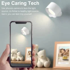 Comfort u0026 Style Beleuchtung-Öko-Wiederaufladbare Wandlampe – Nachhaltige LED-Beleuchtung