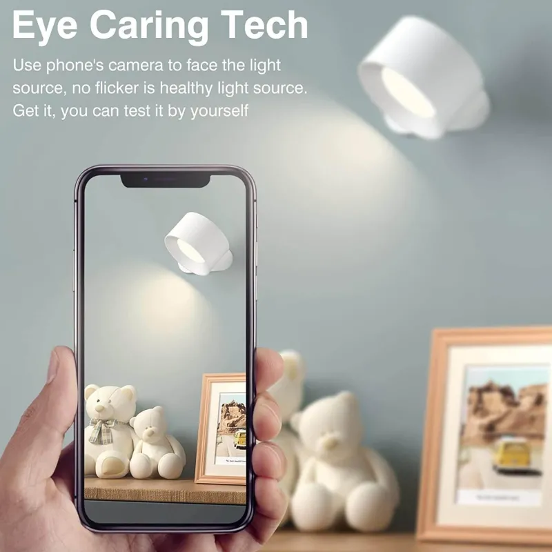 Comfort u0026 Style Beleuchtung-Öko-Wiederaufladbare Wandlampe – Nachhaltige LED-Beleuchtung