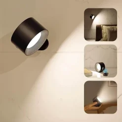Comfort u0026 Style Beleuchtung-Öko-Wiederaufladbare Wandlampe – Nachhaltige LED-Beleuchtung