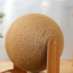 Furendo Haustierzubehör|Reinigungswerkzeuge Für Haustiere-Kratzbrett aus Holz für Katzen – lustiges Katzenspielzeug, Spielzubehör