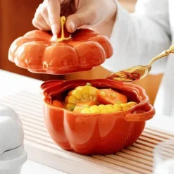 Tom Küche & Esszimmer-Kürbis Müslischalen Set - Halloween Küchendeko