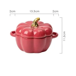 Tom Küche & Esszimmer-Kürbis Müslischalen Set - Halloween Küchendeko