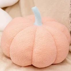 Willow u0026 Whim Bettzeug-Kürbis-Plüschkissen – Süßes Halloween-Herbstdekor