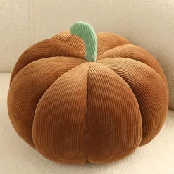 Willow u0026 Whim Bettzeug-Kürbis-Plüschkissen – Süßes Halloween-Herbstdekor