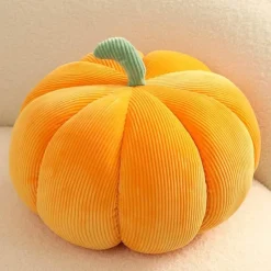 Willow u0026 Whim Bettzeug-Kürbis-Plüschkissen – Süßes Halloween-Herbstdekor