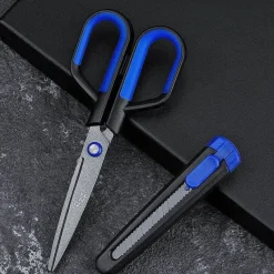 Comfort u0026 Style Gadgets Für Zuhause-Kreative 2-in-1-Schere mit Safe Cut-Messer