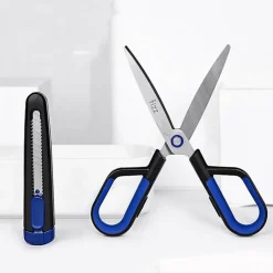 Comfort u0026 Style Gadgets Für Zuhause-Kreative 2-in-1-Schere mit Safe Cut-Messer