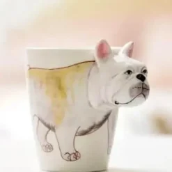 Brew Bliss Küche & Esszimmer-Kreative Keramikbecher im Dschungel-Design – einzigartiges, künstlerisches Trinkgeschirr