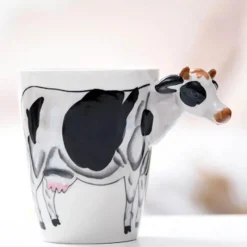 Brew Bliss Küche & Esszimmer-Kreative Keramikbecher im Dschungel-Design – einzigartiges, künstlerisches Trinkgeschirr