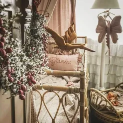 The Finishing Touch Babyspielzeug-Kreative Kinderzimmer-Dekoration zum Aufhängen, Schwan-Plüschpuppe