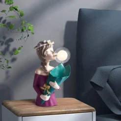 Bright Accents Beleuchtung-Kreative Tischlampe aus Kunstharz – einzigartige Beleuchtung für die Inneneinrichtung