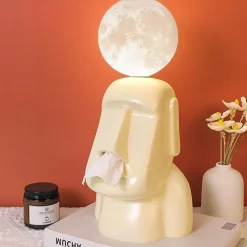 Bright Accents Beleuchtung-Kreative Tischlampe Taschentuchbox-Kombination – Stilvolle Wohndekoration