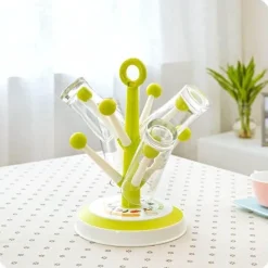 Brew Bliss Küche & Esszimmer-Kreativer Getränkehalter-Abtropfständer in Baumform – Stilvoller Küchen-Organizer