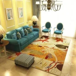 Floor u0026 Flair Boden & Teppiche-Kreativer, moderner, pastoraler Stil, weicher Teppich für Zuhause