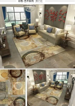 Floor u0026 Flair Boden & Teppiche-Kreativer, moderner, pastoraler Stil, weicher Teppich für Zuhause