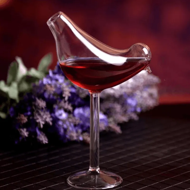 Deco Küche & Esszimmer-Kreatives Cocktailglas in Vogelform – Einzigartiges Trinkgeschirr für Partys