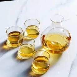 Plates u0026 More Küche & Esszimmer-Kristall-Eiskrug – Spender für Sake, Wein, Whisky und Bier