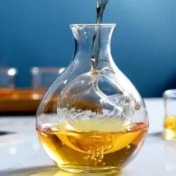 Plates u0026 More Küche & Esszimmer-Kristall-Eiskrug – Spender für Sake, Wein, Whisky und Bier