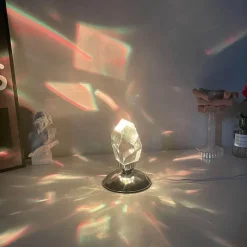 Willow u0026 Whim Beleuchtung-Kristall-LED-Nachtlicht – Elegante Atmosphärenlampe