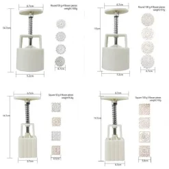 The Culinary Kit Küche & Esszimmer-Kuchendekorationsform – Fondant- und Kuchenkunstwerkzeug