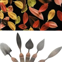 Tom Küche & Esszimmer-Kuchendekorationsmesser aus Edelstahl – vielseitiges Schokoladenfeder-Werkzeug für präzises Design