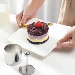 Tom Küche & Esszimmer-Kuchenformen aus Edelstahl – langlebige Backwerkzeuge für Desserts