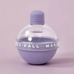 The Culinary Kit Küche & Esszimmer-Kugelförmige Eiswürfelschale – Kreative Eisform für Getränke