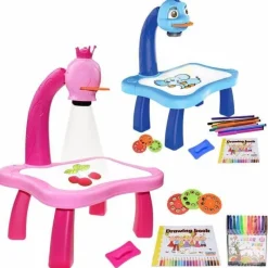 The Decor Haven Babyspielzeug|Beleuchtung-Kunstprojektortisch für Kinder – pädagogisches Zeichenwerkzeug