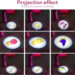 The Decor Haven Babyspielzeug|Beleuchtung-Kunstprojektortisch für Kinder – pädagogisches Zeichenwerkzeug