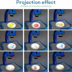 The Decor Haven Babyspielzeug|Beleuchtung-Kunstprojektortisch für Kinder – pädagogisches Zeichenwerkzeug