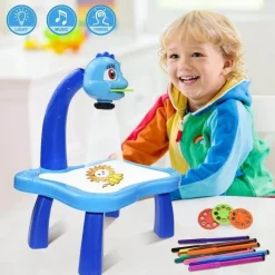 The Decor Haven Babyspielzeug|Beleuchtung-Kunstprojektortisch für Kinder – pädagogisches Zeichenwerkzeug